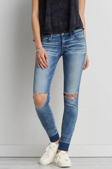 American Eagle Outfitters Ae Super Soft X4 Super Low Jegging