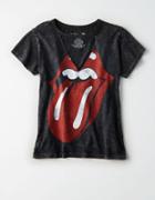 American Eagle Outfitters The Rolling Stones Cutout Graphic T-shirt