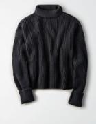American Eagle Outfitters Don't Ask Why Cropped Turtleneck Sweater