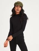 American Eagle Outfitters Ae Soft & Sexy Ribbed Mock Neck T-shirt