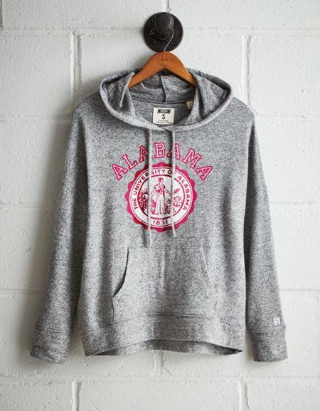 Tailgate Women's Alabama Plush Hoodie