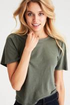 American Eagle Outfitters Ae Puff-sleeve T-shirt