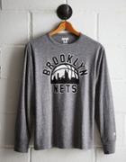 Tailgate Men's Brooklyn Nets Long Sleeve Tee