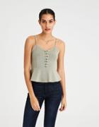 American Eagle Outfitters Ae Lace-up Babydoll