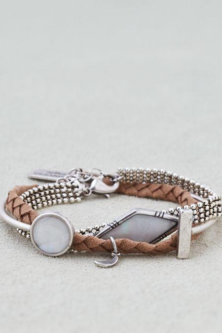 American Eagle Outfitters Ae Chain & Braid Arm Party