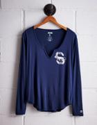 Tailgate Women's Penn State Split Neck T-shirt