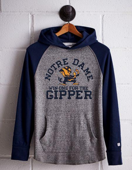 Tailgate Men's Notre Dame Thermal Hoodie