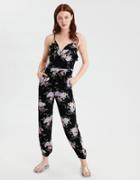 American Eagle Outfitters Ae Ruffle Wrap Jumpsuit