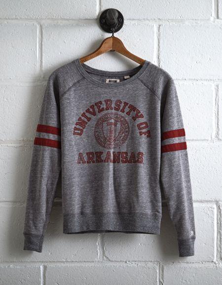 Tailgate Women's Arkansas Crewneck Sweatshirt