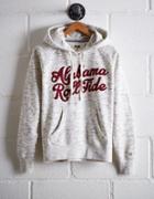 Tailgate Women's Alabama Space Dye Hoodie