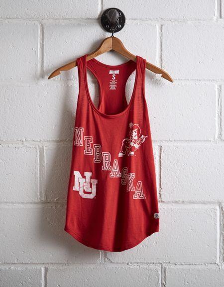 Tailgate Women's Nebraska Racerback Tank