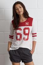 Tailgate Nebraska 3/4 Sleeve Jersey