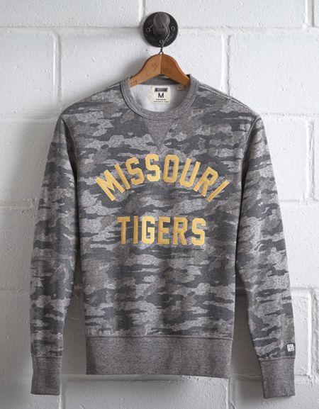 Tailgate Men's Missouri Camo Sweatshirt
