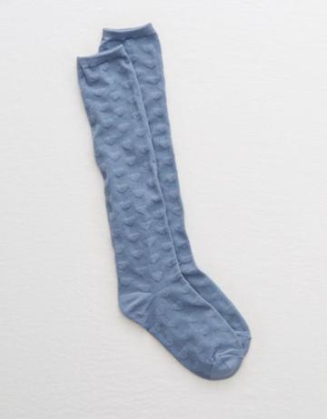 Aerie Heart Knee Socks