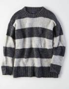 American Eagle Outfitters Ae Rugby Stripe Pullover Sweater