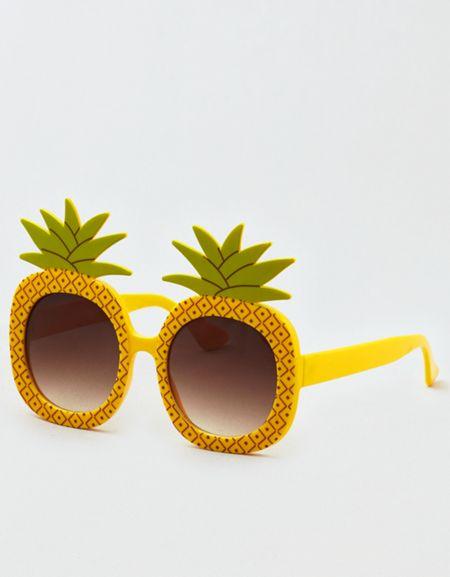 American Eagle Outfitters Pineapple Sunglasses
