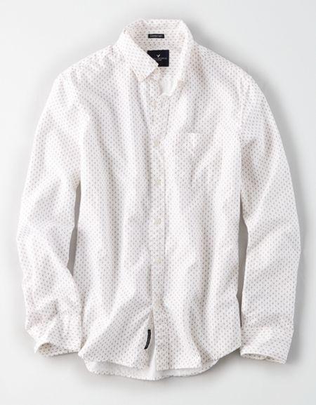 American Eagle Outfitters Ae Oxford Button-down Shirt