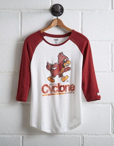 Tailgate Women's Iowa State Baseball Shirt
