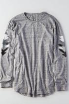 American Eagle Outfitters Ae Longline Graphic T-shirt