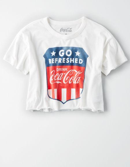 American Eagle Outfitters Ae Coca Cola Graphic Tee