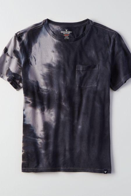 American Eagle Outfitters Ae Flex Dyed Crew T-shirt