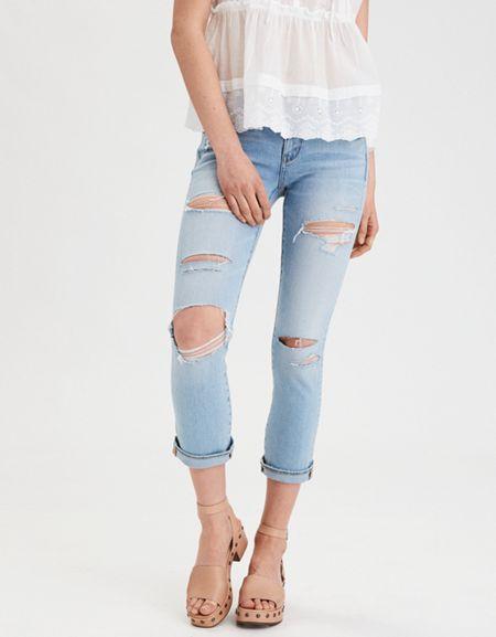 American Eagle Outfitters Ae Denim X4 Artist(r) Crop Jean