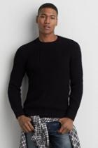 American Eagle Outfitters Ae Waffle Crew Sweater