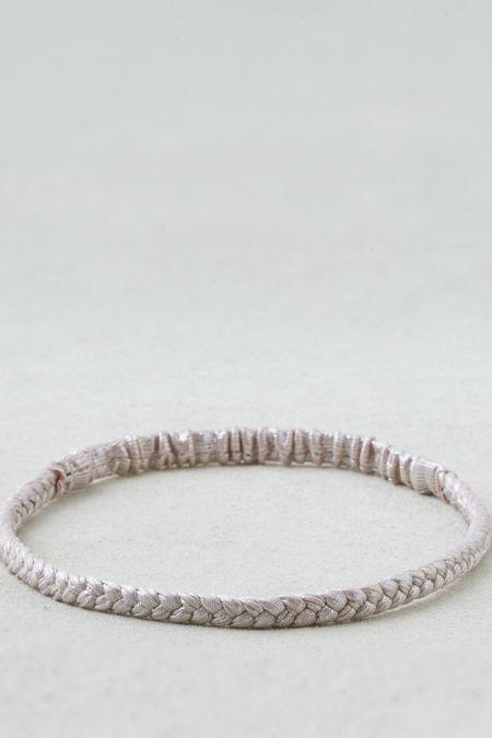 American Eagle Outfitters Ae Metallic Braid Headband