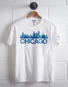 Tailgate Men's Chicago Skyline T-shirt