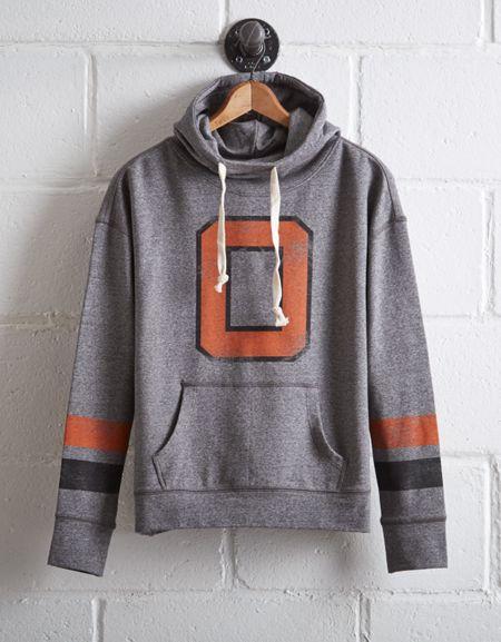 Tailgate Women's Oklahoma State Cowl Neck Hoodie