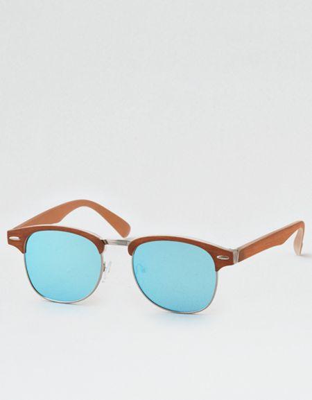 American Eagle Outfitters Wood Club Sunglasses
