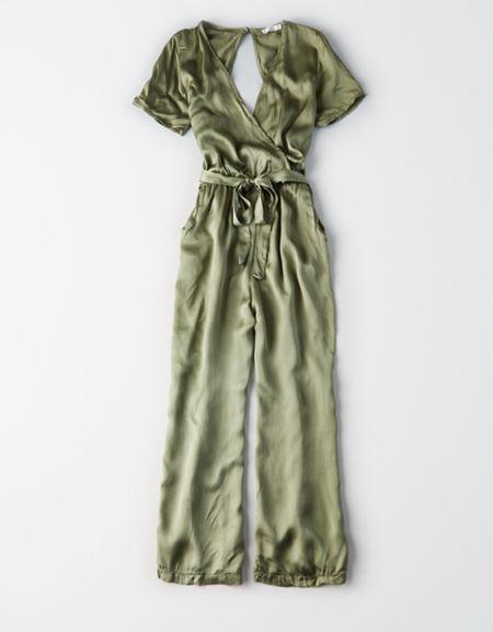 American Eagle Outfitters Don't Ask Why Short Sleeve Jumpsuit