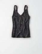 American Eagle Outfitters Ae Soft & Sexy Plush Shine Cami