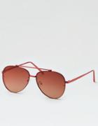 American Eagle Outfitters Top Bar Aviator Sunglasses