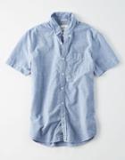 American Eagle Outfitters Ae Striped Button-down Shirt