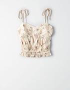 American Eagle Outfitters Ae Ruched Camisole