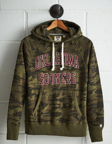 Tailgate Men's Oklahoma Camo Hoodie
