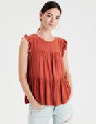 American Eagle Outfitters Ae High Neck Shell Top