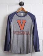Tailgate Men's Uva Cavaliers Baseball Shirt