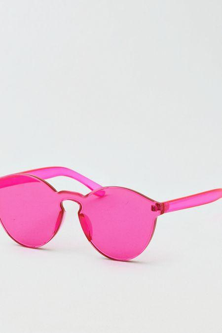 American Eagle Outfitters Ae Pink Rumba Mono Sunglasses