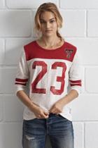 Tailgate Texas Tech 3/4 Sleeve Jersey