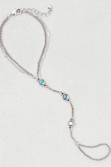 American Eagle Outfitters Ae Abalone Stone Hand Jewelry