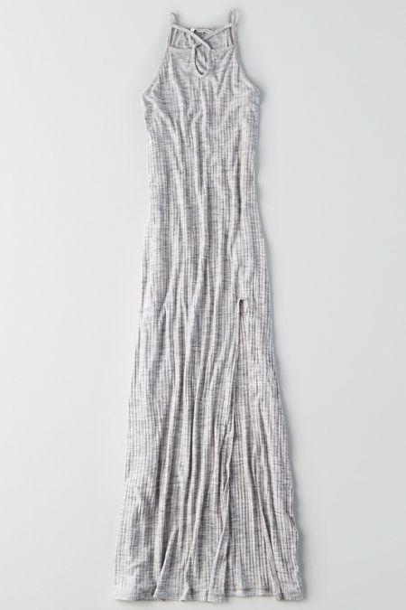 American Eagle Outfitters Ae Keyhole Maxi Dress