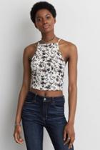 American Eagle Outfitters Ae Tie Back Top