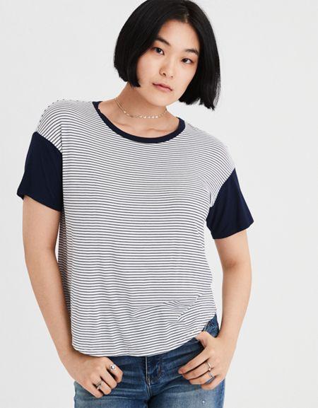 American Eagle Outfitters Ae Soft & Sexy Sporty T-shirt