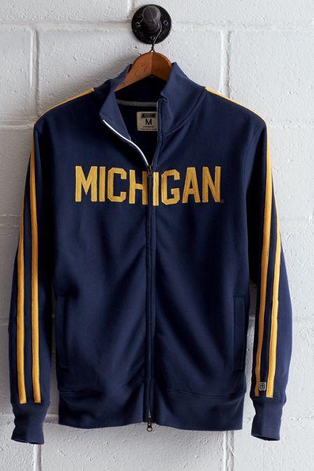 Tailgate Men's Michigan Track Jacket