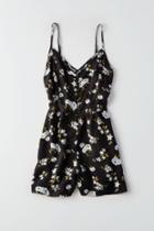 American Eagle Outfitters Ae Button Front Romper