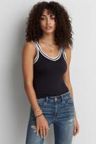 American Eagle Outfitters Ae Soft & Sexy Strappy Crop Tank