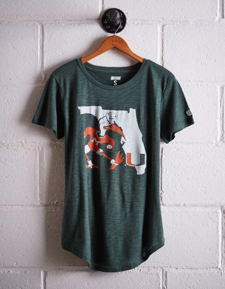 Tailgate Women's Miami Mascot T-shirt