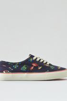 American Eagle Outfitters Ae Fish Print Canvas Sneaker